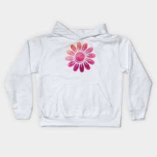 Flower Pink Kids Hoodie